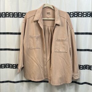 Aerie Tan Lumberjane Shacket